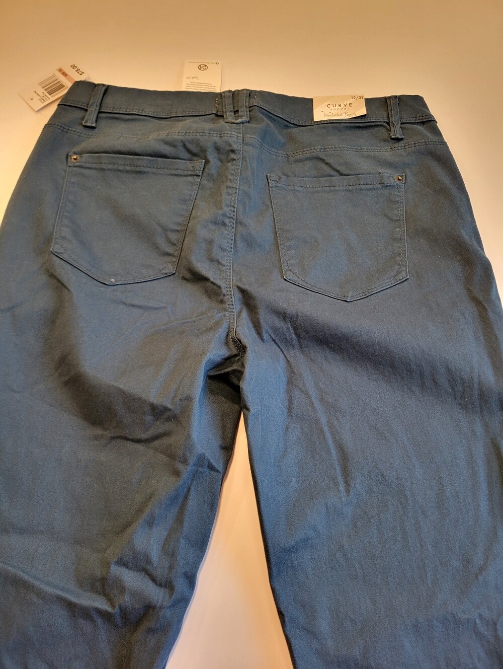 🍁Curve Appeal Minimalist Jegging Blue 12/31 NWT Tummy Tucking Technology - Picture 9 of 11